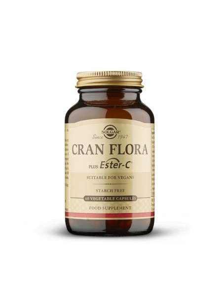 SOLGAR  Cran Flora Plus Ester-C 60 cápsulas vegetales