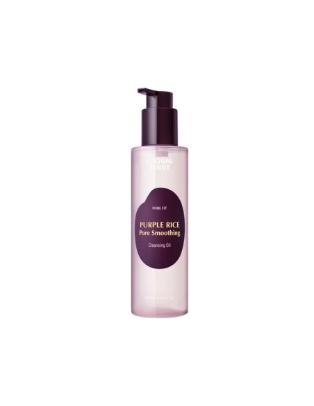 EQQUALBERRY Purple Rice Pore Smoothing Cleansing Oil - Aceite Limpiador
