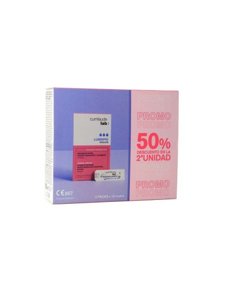 CUMLAUDE LAB DUPLO Lubripiù 2x10 Óvulos