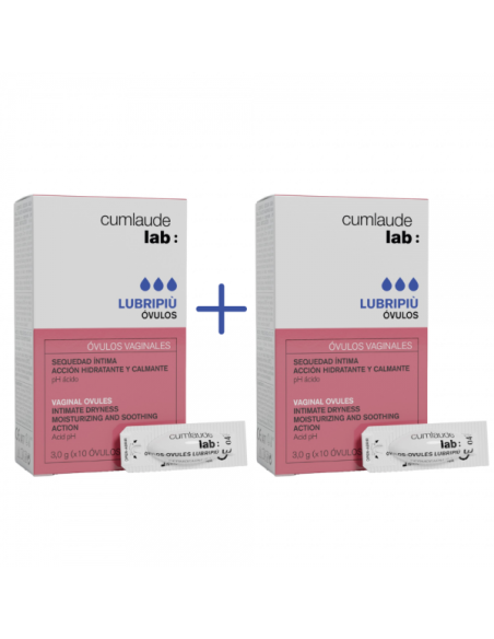 CUMLAUDE LAB DUPLO Lubripiù 2x10 Óvulos