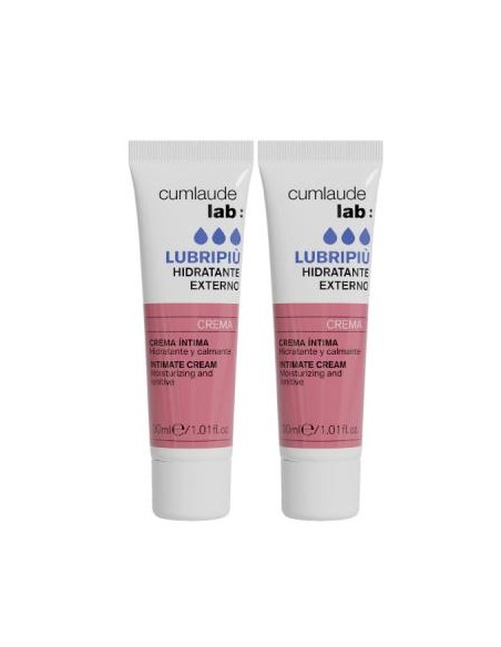 CUMLAUDE LAB DUPLO Lubripiù Crema Íntima 30+30 ml