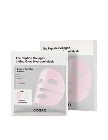 COSRX The Peptide Collagen Lifting Glow Hydrogel Mask - Mascarilla Colágeno