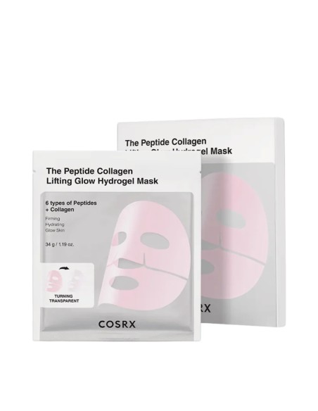 COSRX The Peptide Collagen Lifting Glow Hydrogel Mask - Mascarilla Colágeno