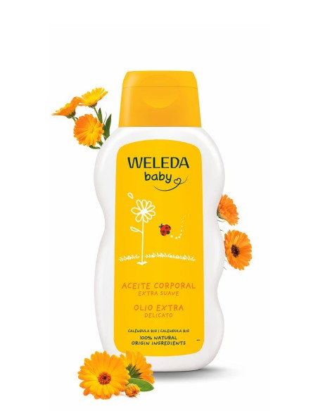 WELEDA Baby Caléndula Aceite Corporal 200 ml