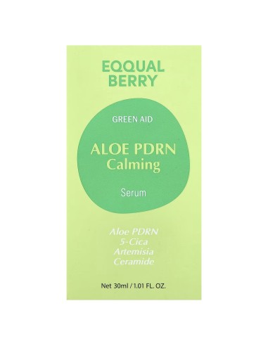 EQQUALBERRY ALOE PDRN Calming Serum - Sérum Calmante Reparador