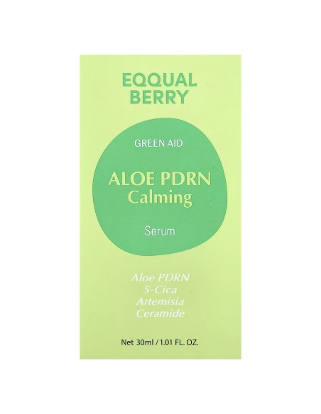 EQQUALBERRY ALOE PDRN Calming Serum - Sérum Calmante Reparador