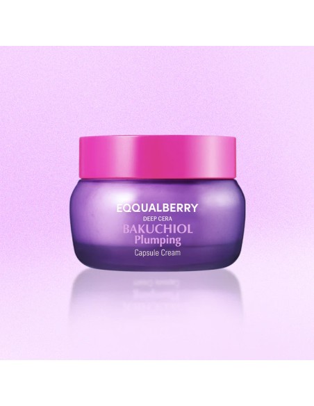 EQQUALBERRY Bakuchiol Plumping Capsule Cream - Crema Bakuchiol