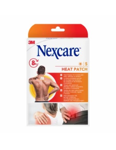 NEXCARE Parches Adhesivo Térmico 5 unidades