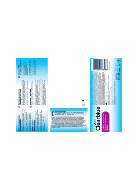 CLEARBLUE Prueba de Ovulación Digital 20 pruebas