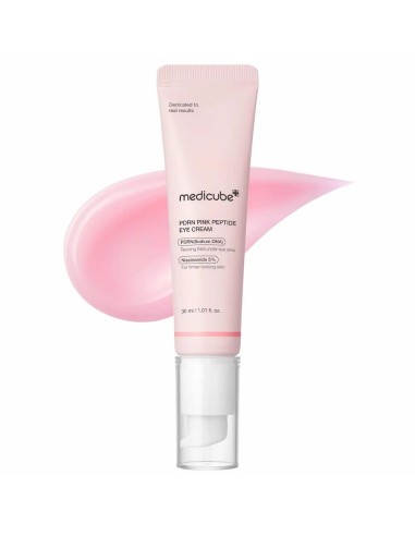 MEDICUBE PDRN Pink Peptide Eye Cream - Contorno de Ojos Antiarrugas