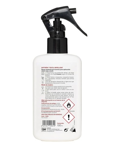 DIPTRON Repelente de Insectos para Ropa y Téxtil