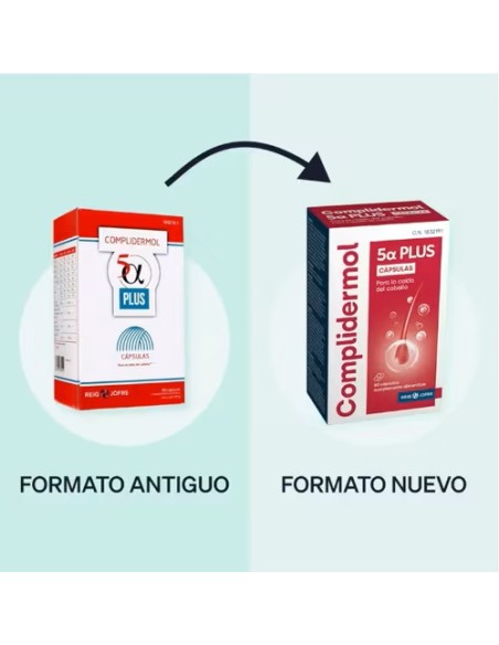 COMPLIDERMOL 5alfa Plus 60 cápsulas