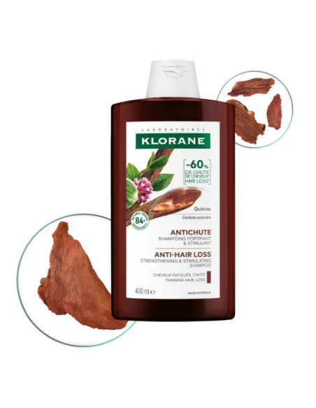 KLORANE Quinina Champú Anticaída 400 ml