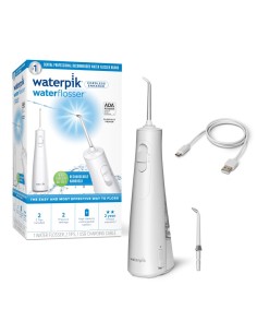 WATERPIK WATERFLOSSER Irrigador Bucal Inalámbrico - Blanco