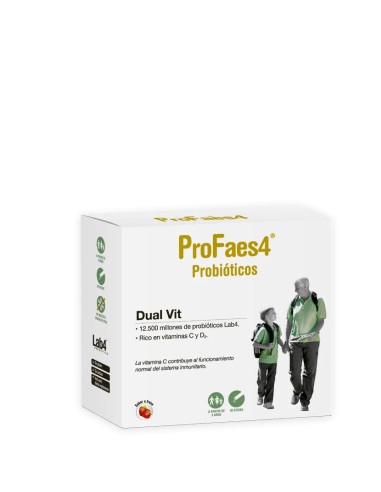 PROFAES4 Probióticos Dual Vit 30 sticks