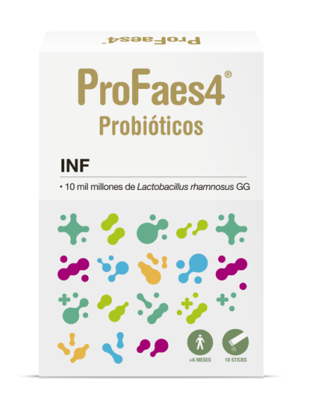 PROFAES4 Probióticos Infantil 10 sticks