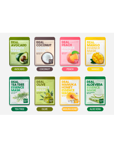 FARMSTAY Real Peach Essence Mask