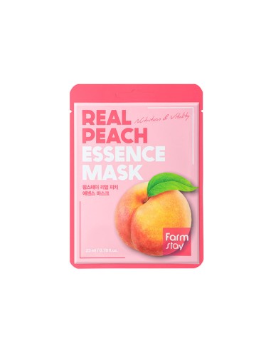 FARMSTAY Real Peach Essence Mask