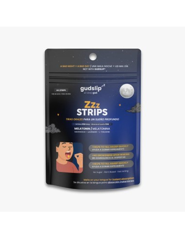 GUDSLIP Tiras Orales Melatonina