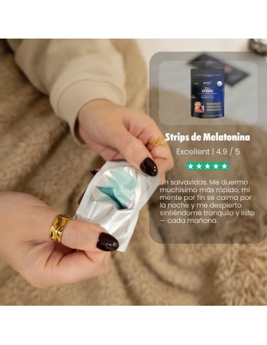 GUDSLIP Tiras Orales Melatonina