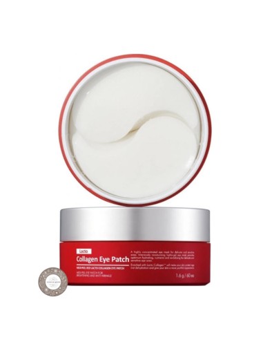 MEDIPEEL Red Lacto Collagen Eye Patch - Parches Contorno de Ojos