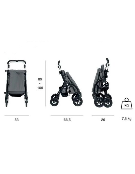 PLAYCARE R05 Andador Carro de la Compra Color Verde Forest