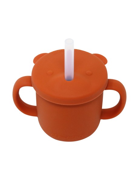 Glitter & Spice taza osito de silicona bohemian rust