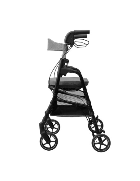 PLAYCARE W4 Andador 4 Ruedas con Frenos Color Gris Grey Stone