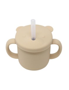 Glitter & Spice taza osito de silicona barely nude