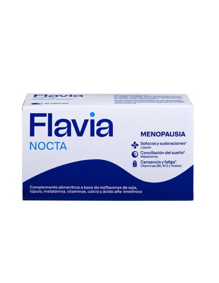 FLAVIA NOCTA Menopausia 30 cápsulas