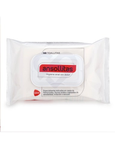 ANSIOLLITAS Toallitas Higiene Anal sin Dolor