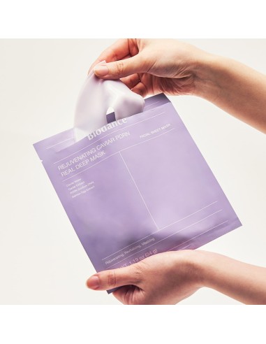 BIODANCE Rejuvenating Caviar PDRN Real Deep Mask - 4 mascarillas faciales