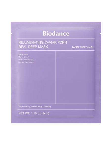 BIODANCE Rejuvenating Caviar PDRN Real Deep Mask - 1 mascarilla facial