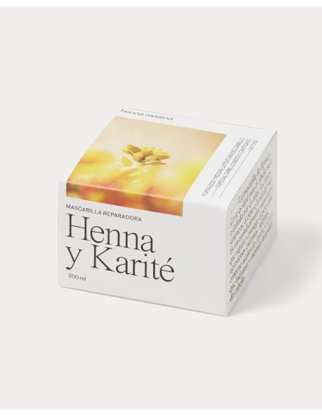 HENNA MORENA Mascarilla Reparadora de Henna y Karité 200 ml