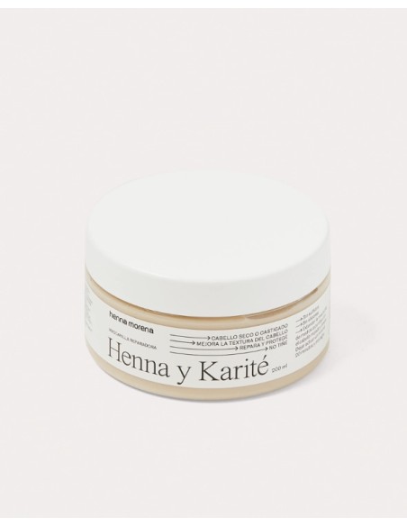 HENNA MORENA Mascarilla Reparadora de Henna y Karité 200 ml