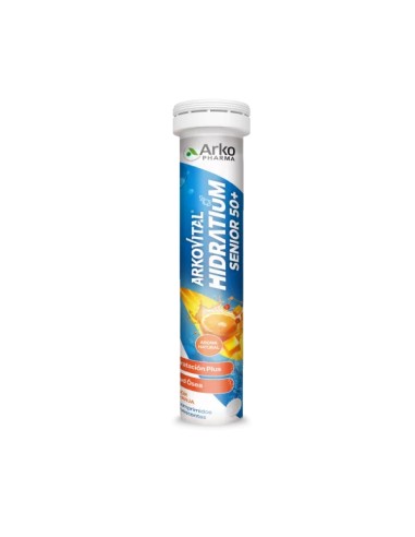ARKOVITAL HIDRATIUM Senior 50+ Sabor Naranja 24 comprimidos efervescentes