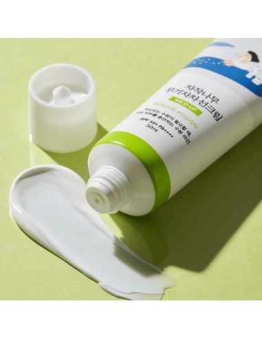 ROUND LAB Birch Juice Mild-Up Sunscreen SPF 50+ PA++++ - Protector Solar Mineral