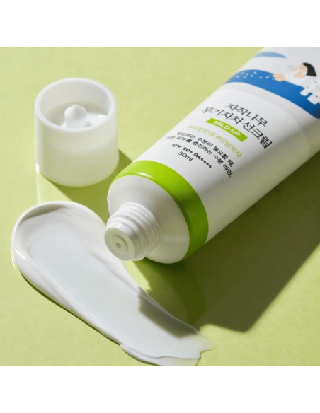 ROUND LAB Birch Juice Mild-Up Sunscreen SPF 50+ PA++++ - Protector Solar Mineral