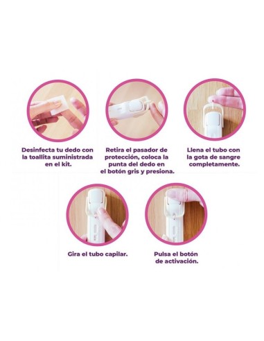 NG PRECISION+ Test de Embarazo en Sangre 1 prueba