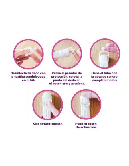 NG PRECISION+ Test de Embarazo en Sangre 1 prueba