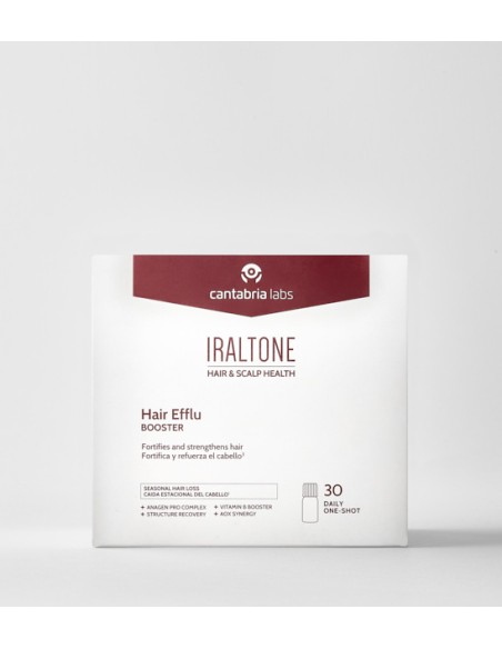 IRALTONE Hair Efflu Booster 30 viales bebibles