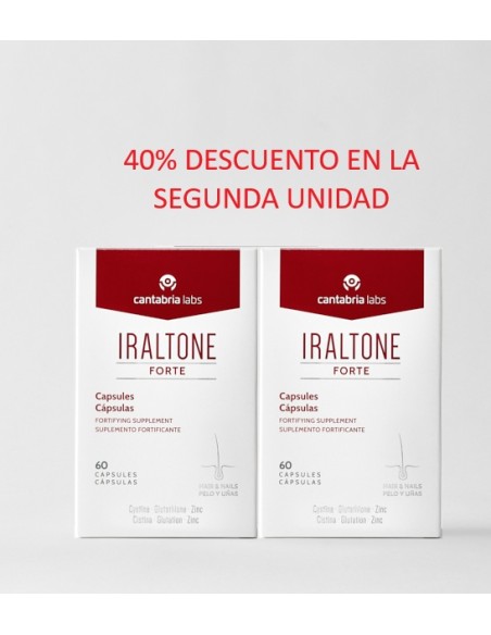IRALTONE Forte 60 + 60 cápsulas PACK AHORRO
