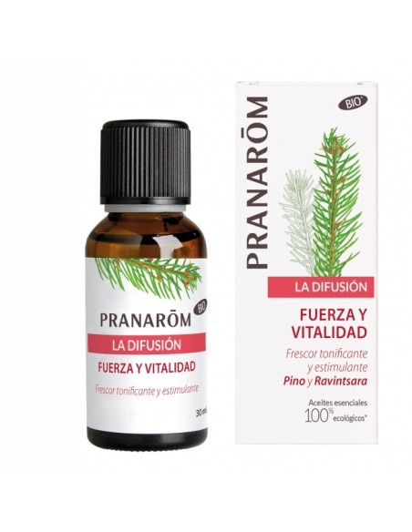 PRANARÔM LA DIFUSIÓN Fuerza y Vitalidad BIO 30 ml