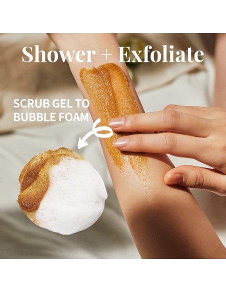 PLU Body Scrub Pink Floral - Exfoliante Corporal