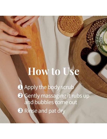 PLU Body Scrub Pink Floral - Exfoliante Corporal