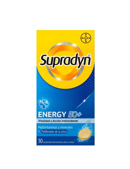 SUPRADYN Energy 50+ 30 comprimidos efervescentes