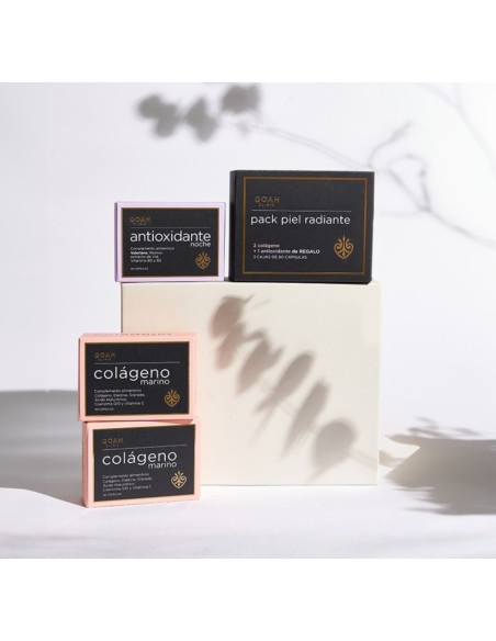 Goah Clinic colageno marino 120 capsulas + antioxid