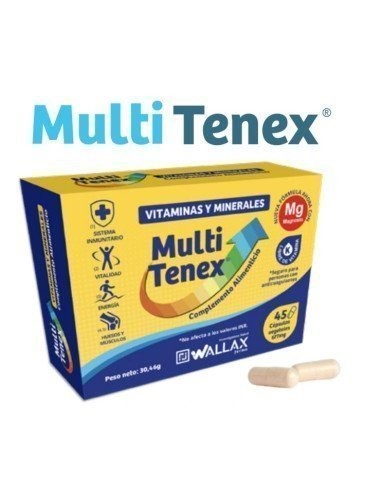 MULTITENEX Vitaminas y Minerales 45 cápsulas
