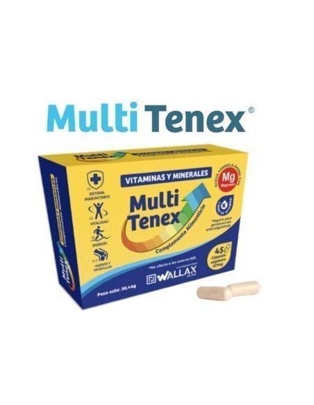 MULTITENEX Vitaminas y Minerales 45 cápsulas
