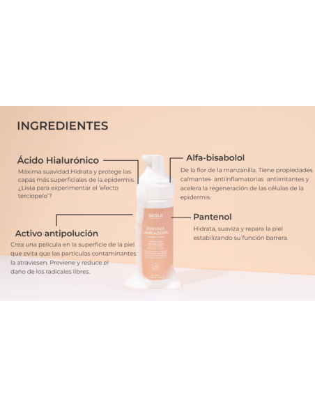 Segle espuma limpiadora 150 ml